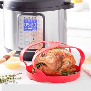 Szilikon gőzös szőnyeg hevederrel és szkennelésgátló asztal Mat BPA-mentes szilikon tojás gőzös állvány, könnyen tisztítható és utazik